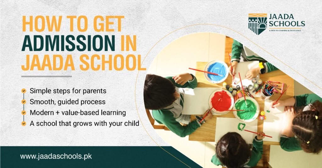How to get admission in jaada school