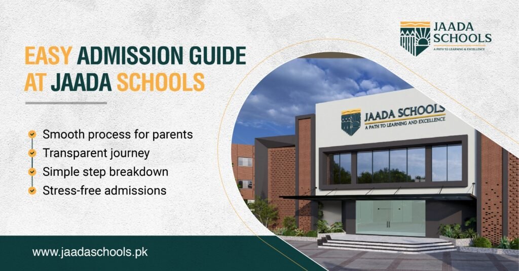Easy admission guide at jaada schools